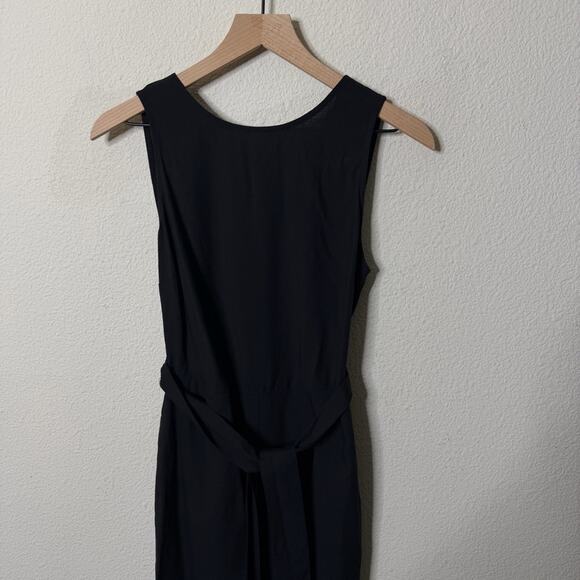 Marine Layer Black Eloise Belted Jumpsuit Womens Size S - Picture 6 of 10